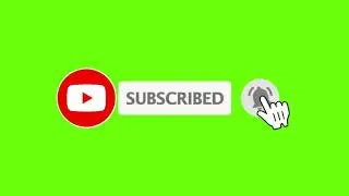 Subscribe and bell icon intro template green screen free. No copyright © free to use. SS vfx green.