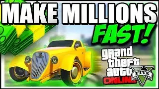How to make Millions 💰 fast and easy in GTA 5 Online 💰 i swear you can be a rich man🤑-HACK MONEY-