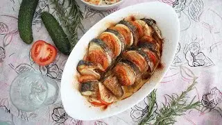 How to cook mackerel in the oven🐠