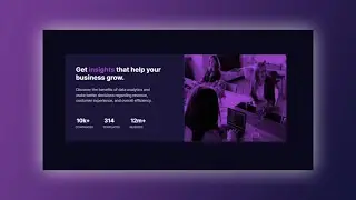 HTML & CSS | stats preview card component - frontendmentor challenge