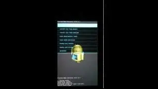 wipe cache partition and dalvik cache CWM