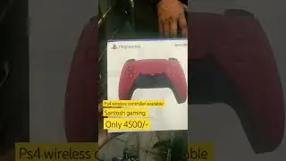Santosh gaming Jalandhar PS4 wireless controller available only 4500/- #viral #shorts #gaming
