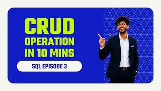 Master SQL CRUD Operations | Real-Time Database Example