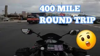 I RODE MY YAMAHA R3 400 MILES | Touring on a Sportbike