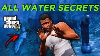 All Scary Underwater Secrets and Easter Eggs in GTA V