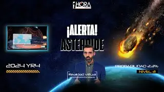 REALIDAD VIRTUAL  | ¿Un meteorito en camino? Lo traemos hasta nuestro plató virtual