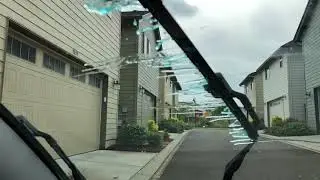 Tesla Model 3 Wiper Washing