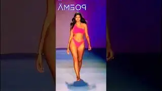 Красивая Босоногая МОДЕЛЬ в Розовом БИКИНИ | Подпишись! #shorts #девушка #модель
