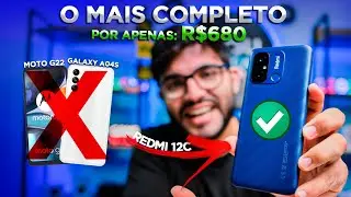 Redmi 12c é o Xiaomi MAIS CUSTO BENEFÍCIO por apenas R$ 680! (não existe NADA igual)
