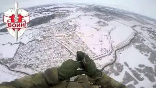 Прыжок с парашютом. Д5. GoPro. Челябинская обл.