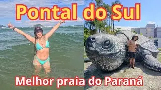 Pontal do Sul, the best beach in Paraná.