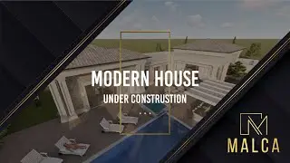 Modern House under construction - Afula