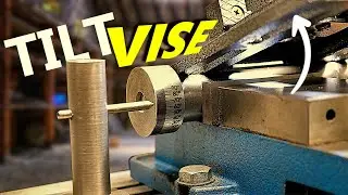 DIY Tilt Vice For The Milling Machine|Rotary set up used for index (IKIER)