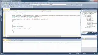 Connect to MySQL Database - Use Select, Insert, Update - C# C Sharp Visual Studio 2010