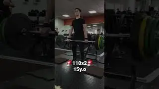 110x2 15y.o#bodybuilding #gym #gymmotivation #gymrat #fitness #motivation #workout