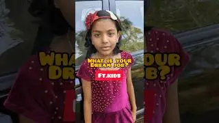 Asking Kids👦 what's their dream job