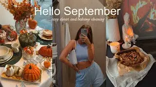 COZY FALL VLOG🍂: осенний домашний влог о том как обустроить балкон и создать уют в доме🏡  | haul❤️