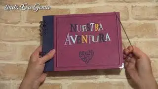 Libro Nuestra Aventura en papel Craft