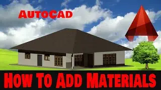 How To Add Materials in Autocad 3D