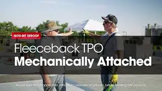 Fleeceback TPO Mechanically Attached Modified Bitumen Re-Roof | GAF Roofing