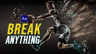 Break anything in After Effects | After Effects Shatter Tutorial
