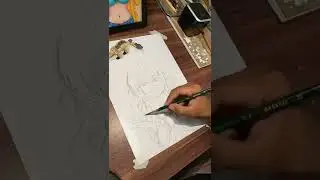 Tutorial menggambar membuat sketsa anime