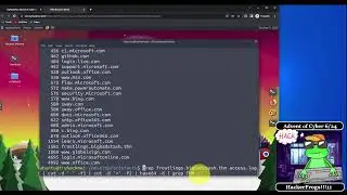TryHackMe's Advent of Cyber - Day 7 - Log Analysis