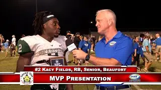 CROSS COUNTY BOWL | Kacy Fields, Beaufort RB/Senior, Island Tire MVP | 9-16-2022 | WHHITV Sports