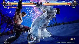 Tekken 8 My Newbie Jin Kazama VS Kazuya (I love her chat) PS5 Player