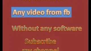 download video from facebook