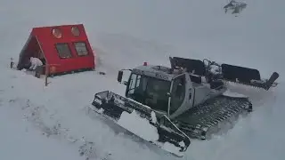 CAMPING WITH A SNOWCAT AT 3000M ALTITUDE