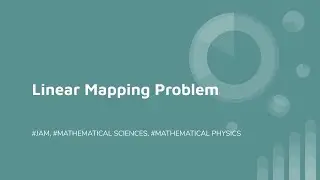 Linear Mapping Problem (JAM)