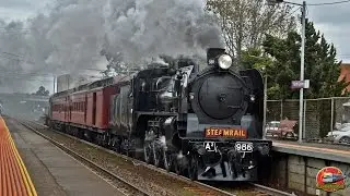A2 986's Test Run to Geelong - Steamrail Victoria