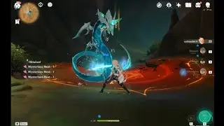 Genshin Impact - Fight Consecrated Flying Serpent
