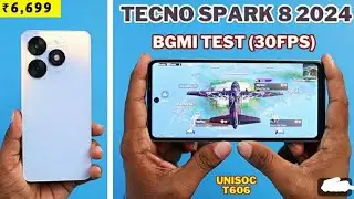 Tecno Spark Go 2024 - Bgmi Test Heating Test & Gyro Test 