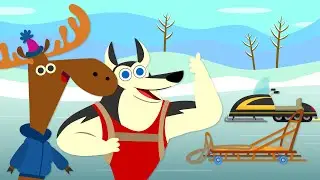 Skates, Snowmobiles, and Sleds | Mr. Monkey, Monkey Mechanic Compilation