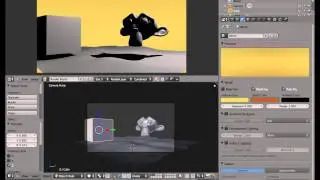 Tutorial Início Blender (2.60) World (BI) Céu e Plano de fundo