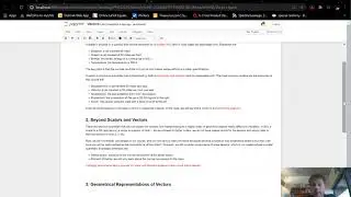 Module 2: Vectors