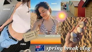 late spring break vlog | Melbourne Diaries 🫶🏼 | nishkabhura