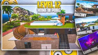 I build level 12 house in Pubg mobile | Pubg mobile best home building