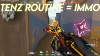 Tenz aim routine got me immortal 3 in valorant.. | Valorant montage[2k]