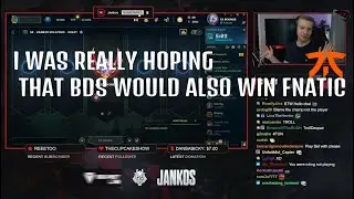 G2 Jankos About BDS Draft and Vi Pick