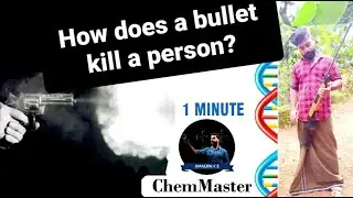 Chemistry of Gun|Bullet is toxic!!!How does a bullet kill a person?ChemMaster explains interestingly