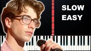 Jake 25.17 - What Falling In Love Feels Like (SLOW EASY PIANO TUTORIAL)