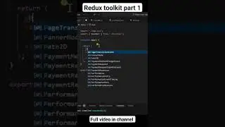 redux toolkit, react state management #reactjs #reduxtutorial #reduxtoolkit