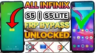 infinix S5 | S5 Lite FRP Bypass Unlock | ANDROID 9 pie Without PC X652C Google Account Unlocked