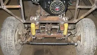 Самодельный лёгкий вездеход WILLYS