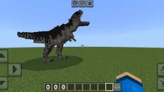 Part 3 Giganotosaurus in Jurassic world Expansion Addon in Minecraft PE