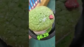 The Grinch ice cream Sandwich at Seuss Landing