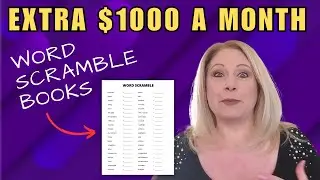 How to make EASY PASSIVE INCOME using AI - Sell Word Scramble Puzzle Books